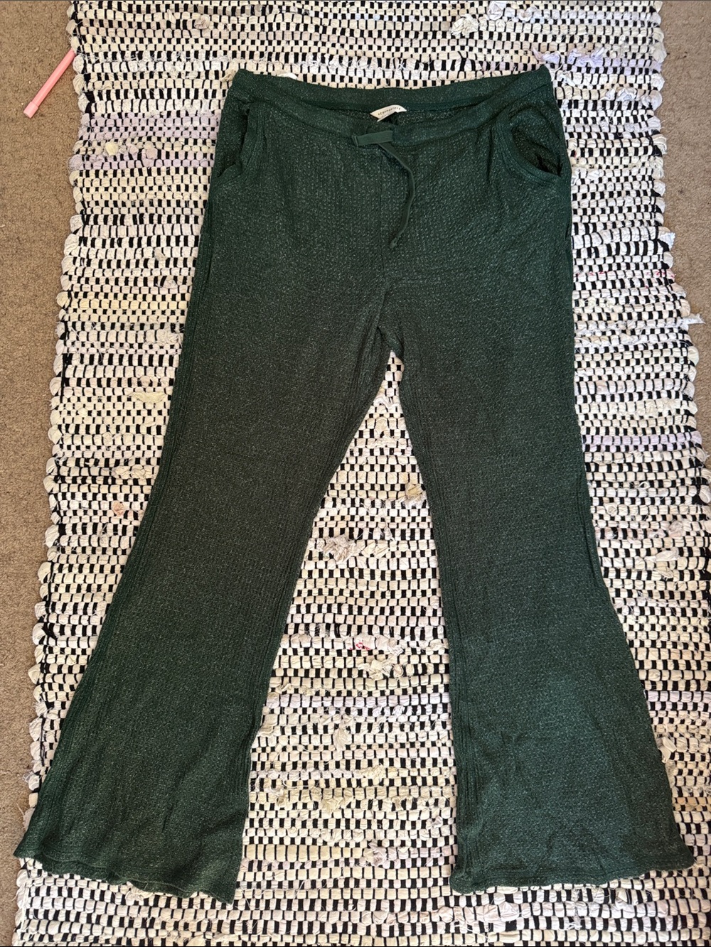 Aeropostale Waffle Flare Pants